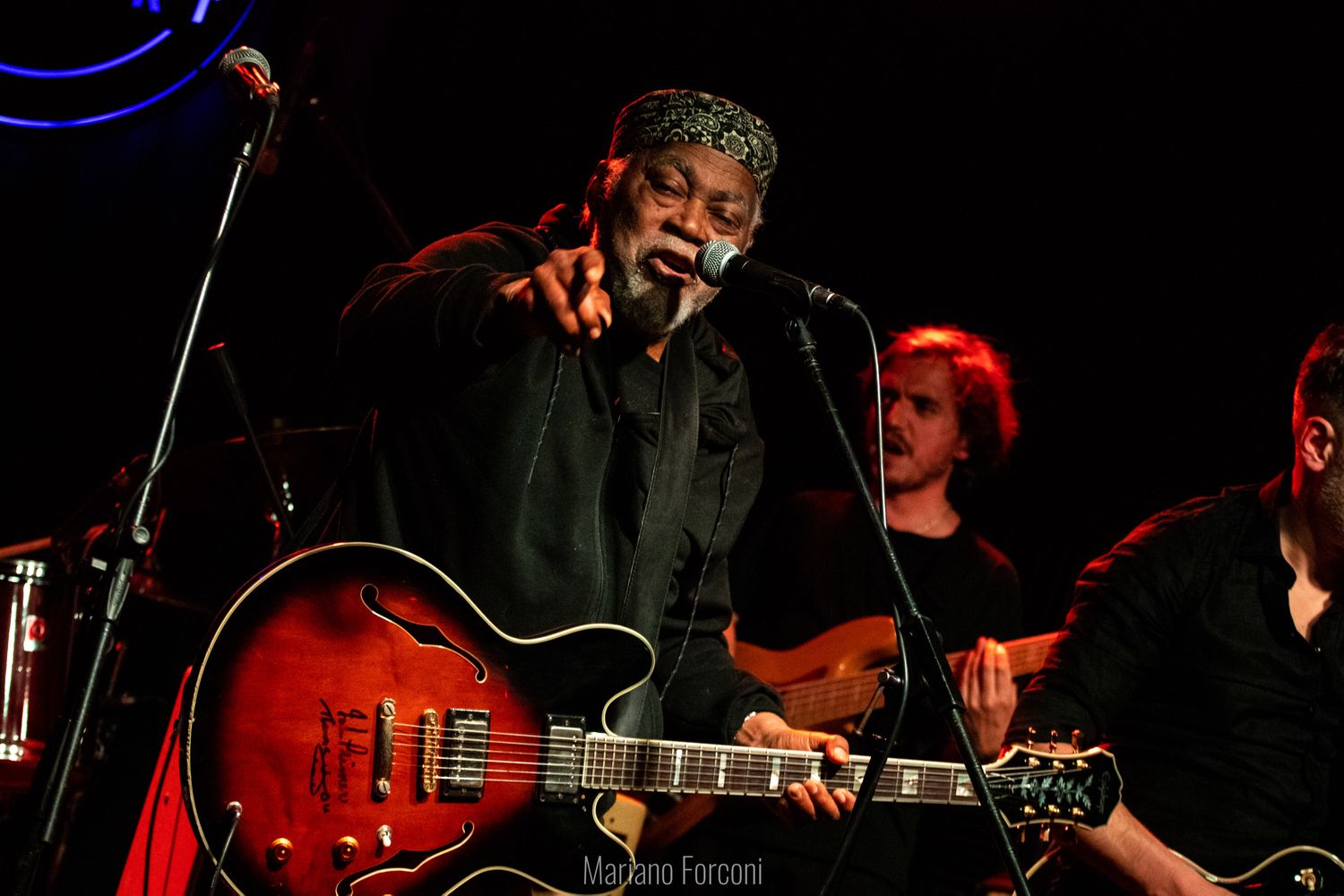 Jimmy Burns Chicago Blues Legend, en Tandil