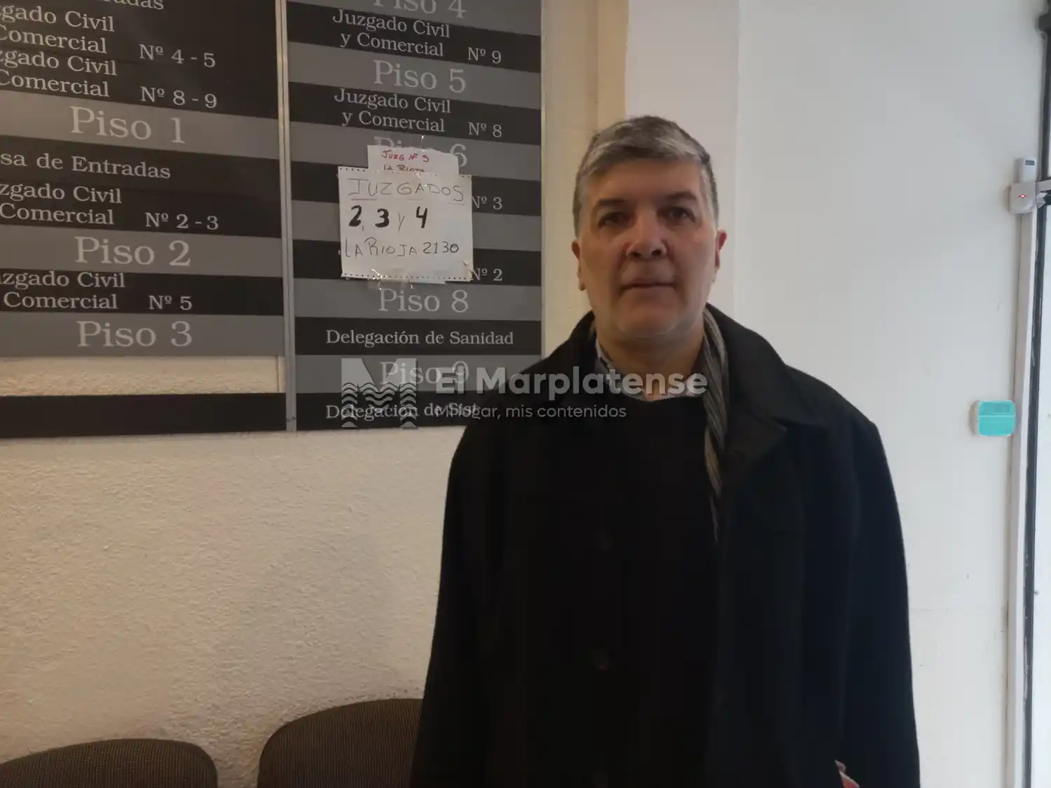 Mariano Fernández, titular de la Asociación Judicial Bonaerense.