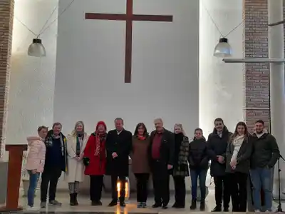 El Embajador de Alemania visitó Aldea Protestante en el marco de los 200 años de amistad entre Alemania y Argentina