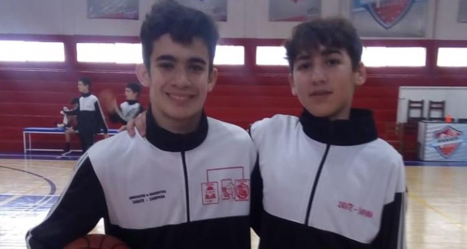 Con Benjamín Terré y Nehuén Scarmozzino, el U13 de Zárate-Campana clasificó al Provincial