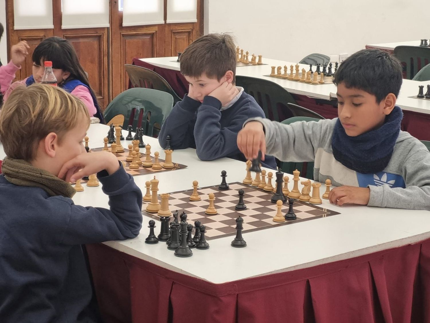 Campeonato de ajedrez escolar en el marco del Programa Moviendo Mentes