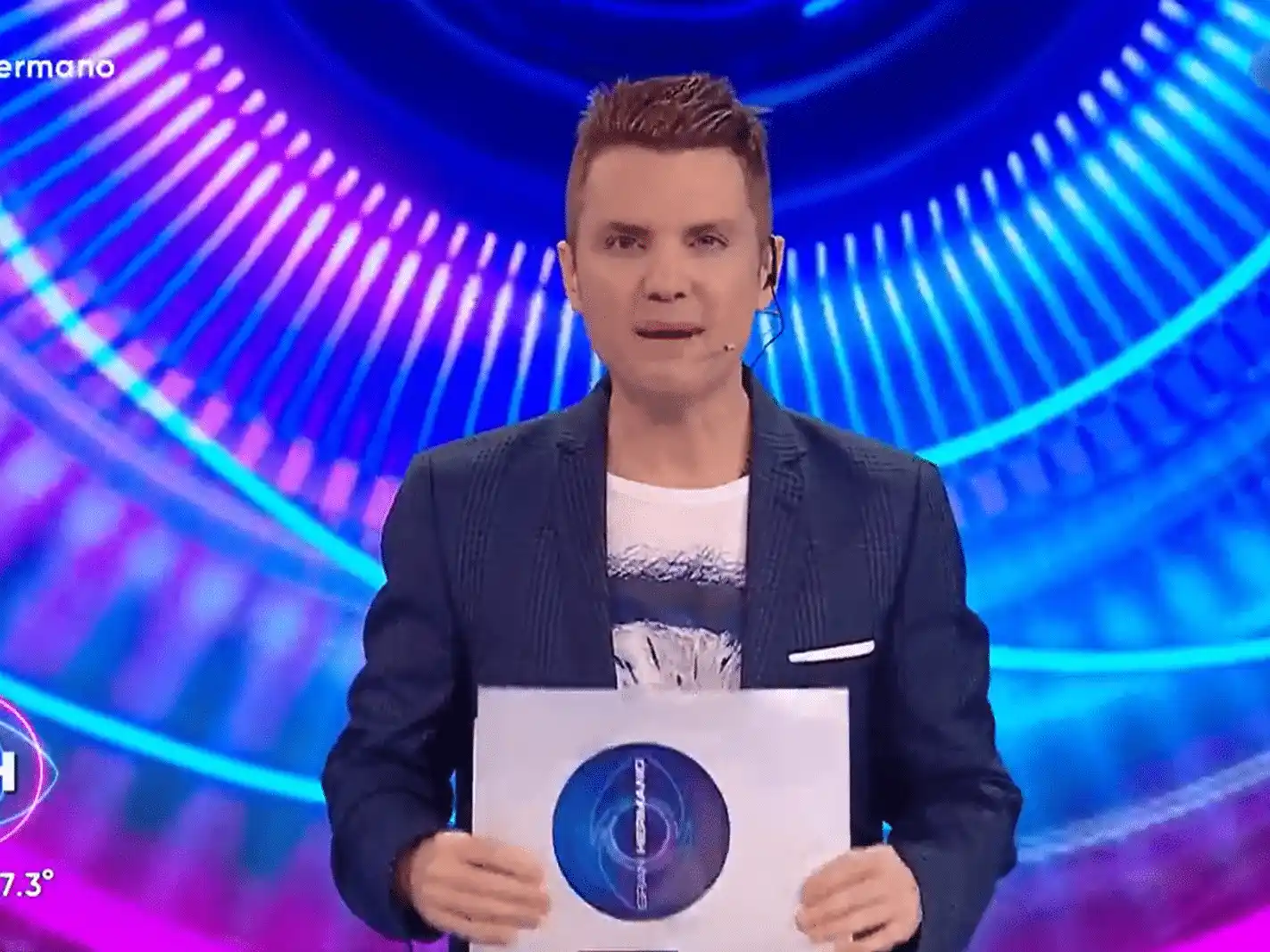 Santiago del Moro, conductor de Gran Hermano.