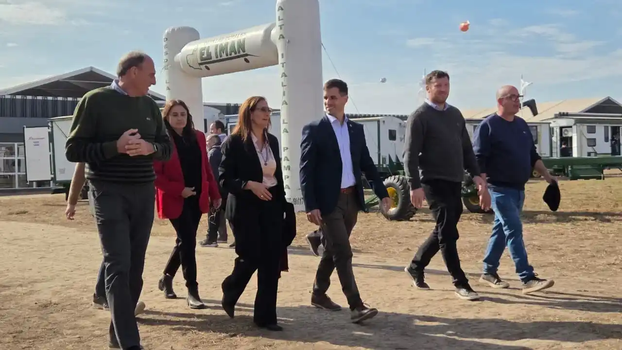 Viotti acompañó a empresas rafaelinas en AgroActiva 2026
