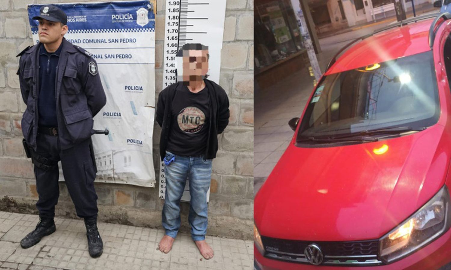 Aprehendido tras negarse a un control de alcoholemia