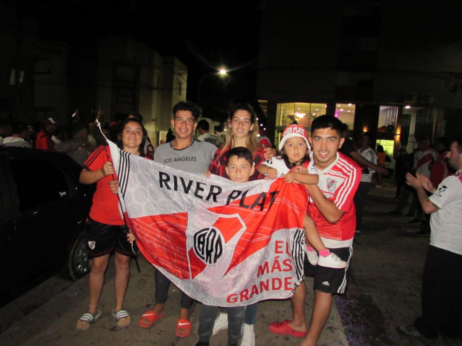 River campeón: festejos en las calles de Gualeguay