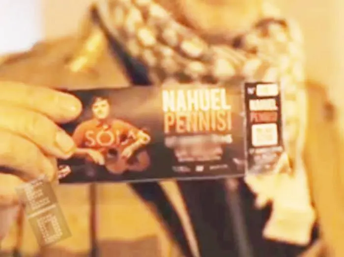Nahuel Pennisi presentó  "A solas" en Teatro Gran Odeon