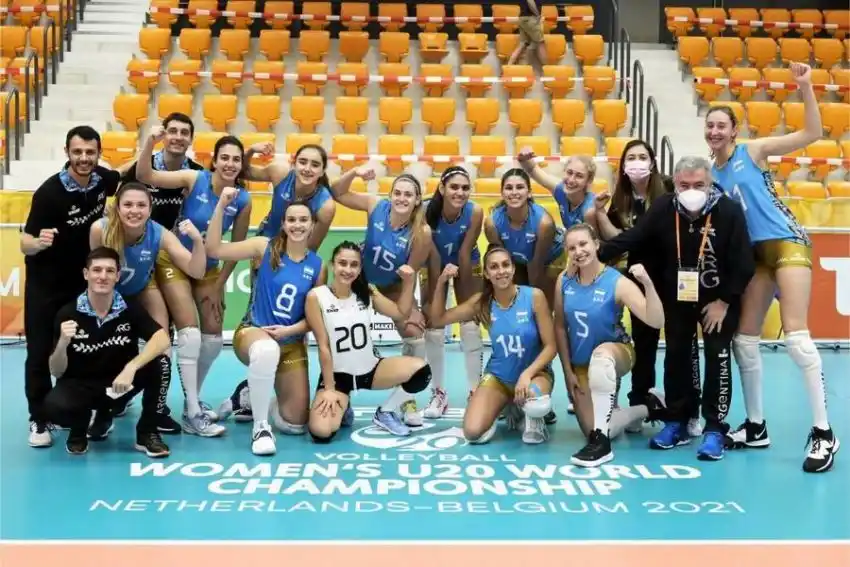 Argentina le ganó a Egipto en sets corridos y finalizó en el 11.er lugar