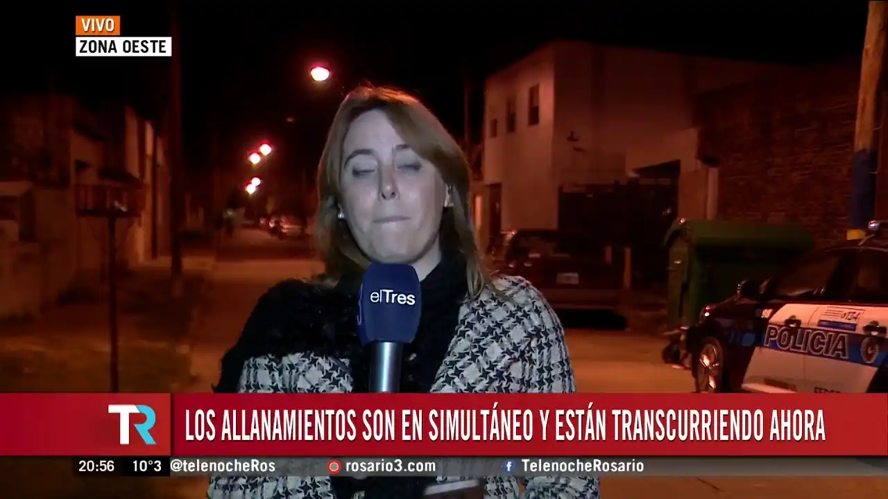 Allanamientos en Rosario y Pueblo Esther: detenidos y secuestro de droga