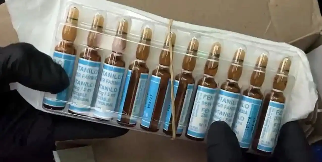 El remifentanil es un opioide de alta potencia que produce severos riesgos para la salud al igual que el fentanilo. Crédito: El Litoral.