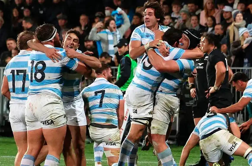 Histórico! Los Pumas vencieron a los All Blacks en Nueva Zelanda