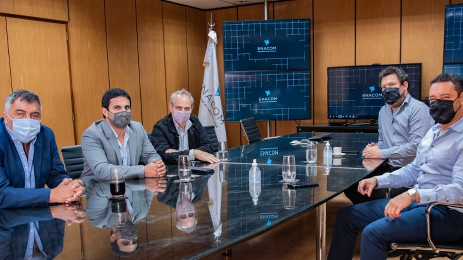 Reunión por conectividad de ENACOM con ENERSA