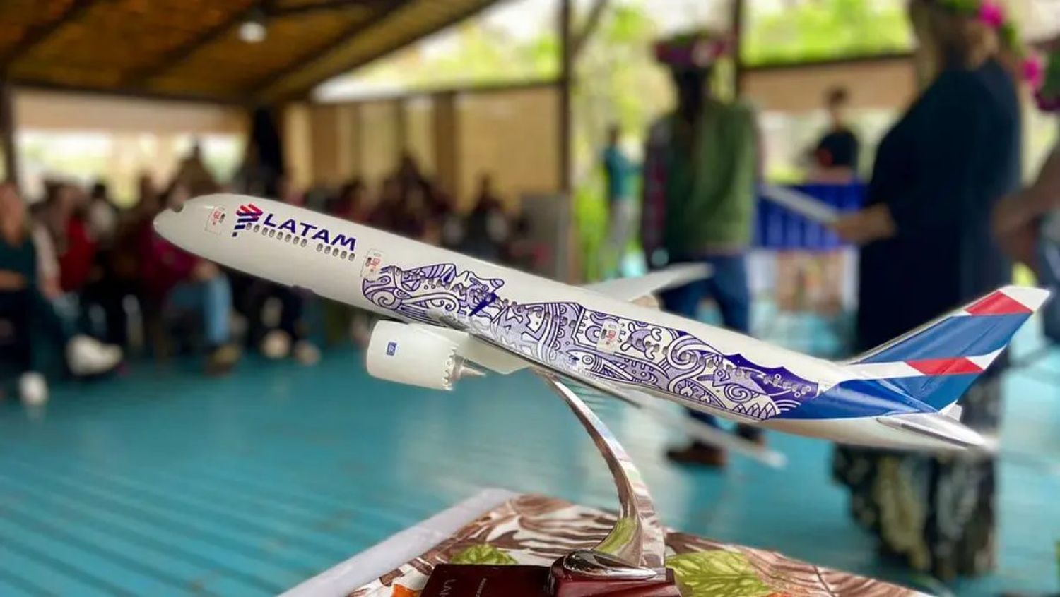 Un Dreamliner de LATAM tendrá un livery alusivo a Rapa Nui