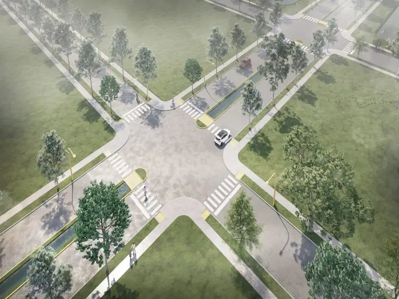 La Arbolada entra en obra. Arranca la infraestructura del mayor loteo municipal.