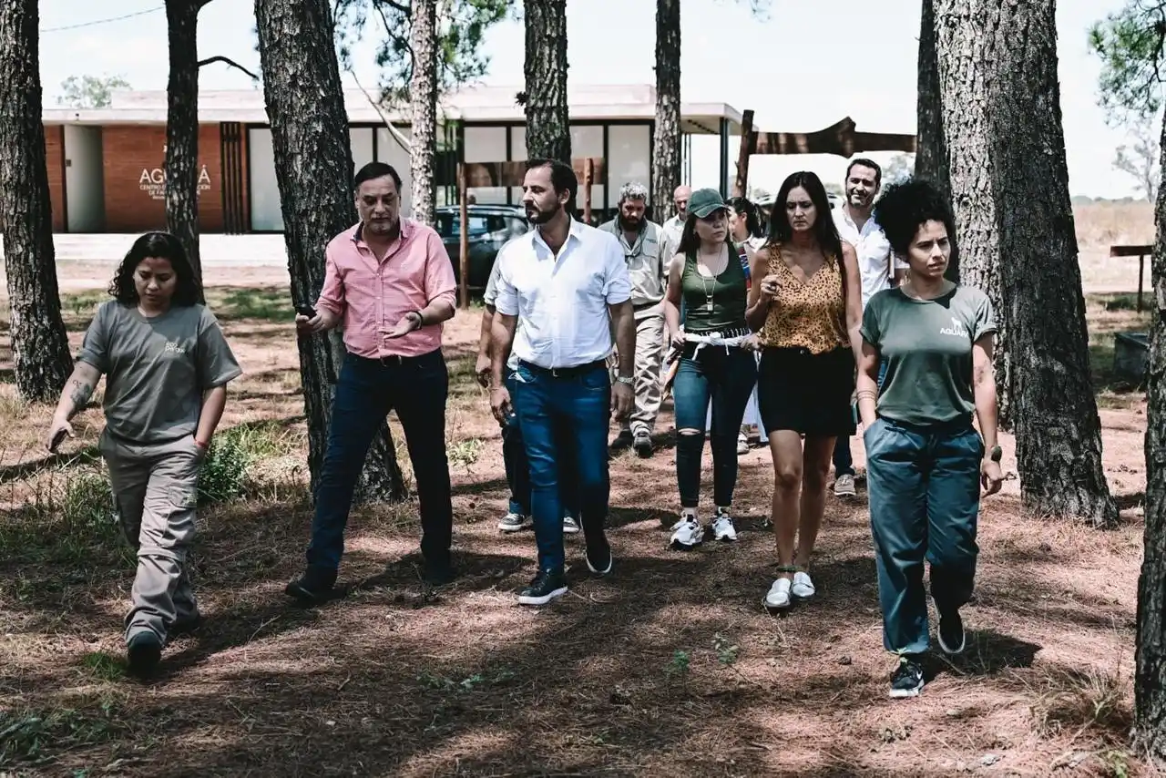 Ariel Sujarchuk viajó a Corrientes para colaborar con el plan de restauración ambiental tras los incendios