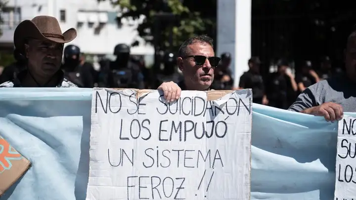 protestas policia de santa fe