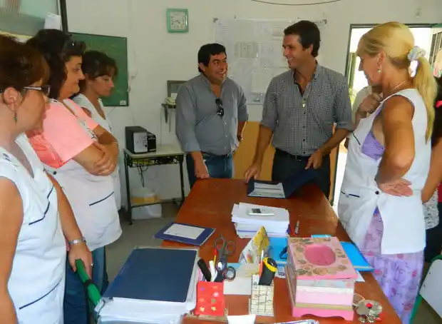 Entregaron  aportes en  escuelas de  Concordia