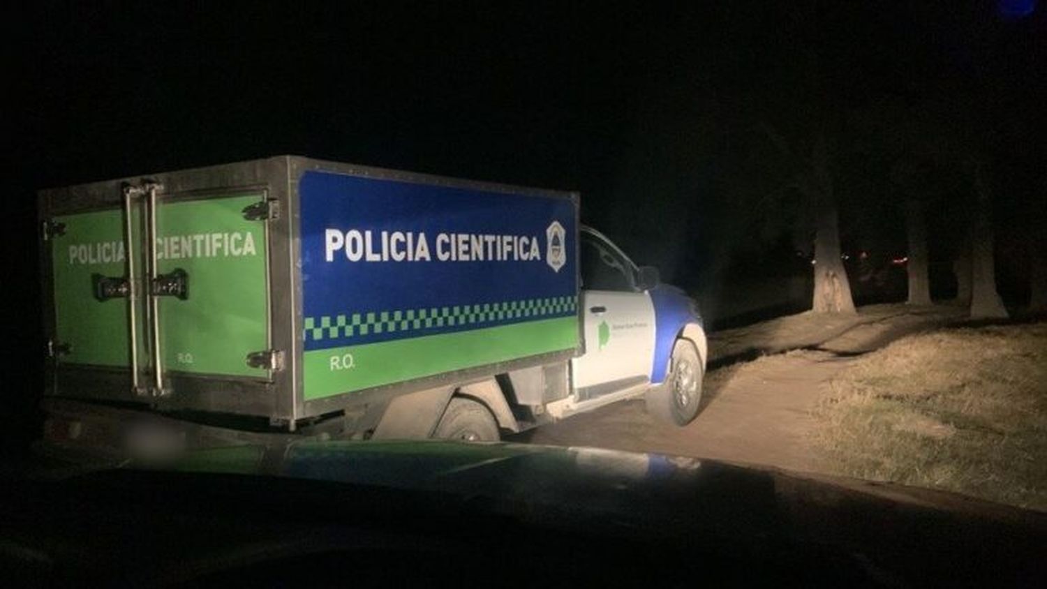 La Policía Científica en el lugar del doble crimen.