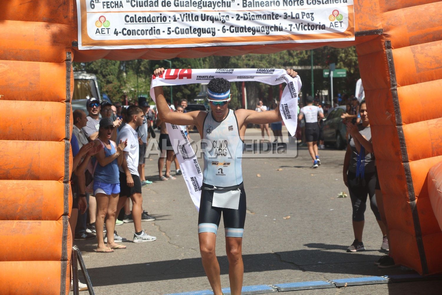 Tomás Clivio fue el ganador en la fecha del Entrerriano en distancia Sprint.