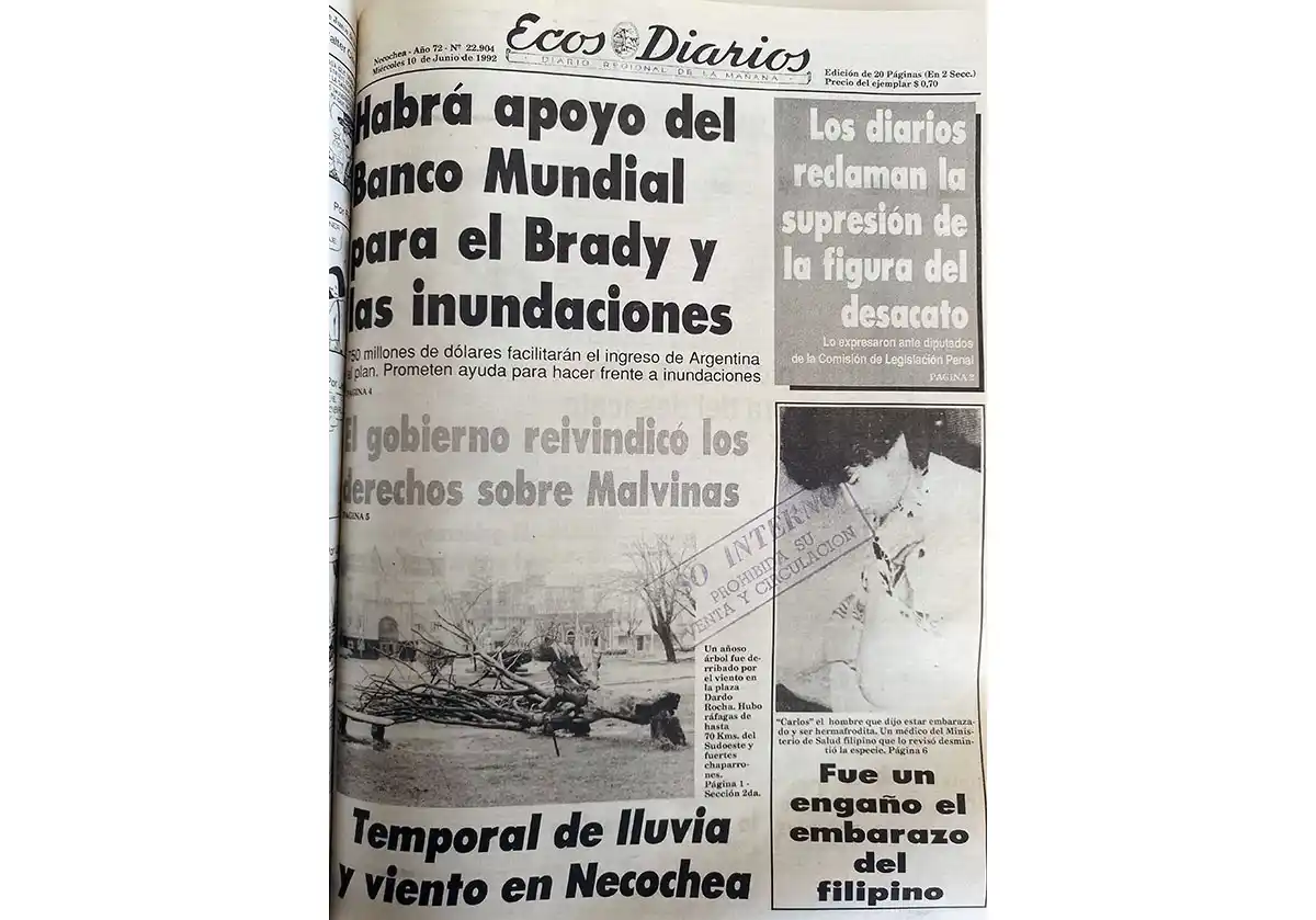 Miércoles 10 de Junio de 1992
