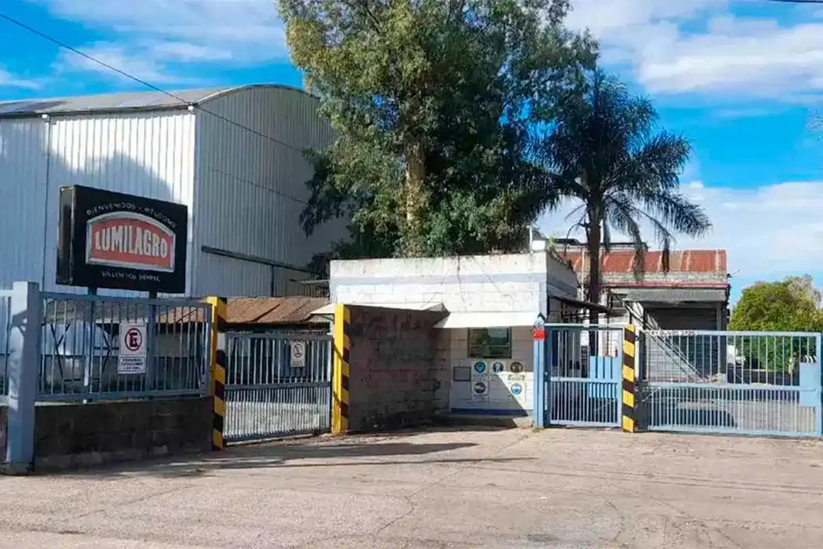 La planta de Tortuguitas, en la provincia de Buenos Aires.