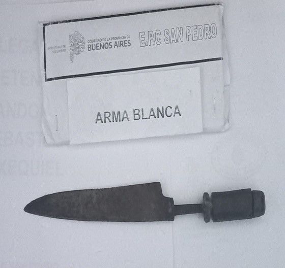 cuchillo robo de auto