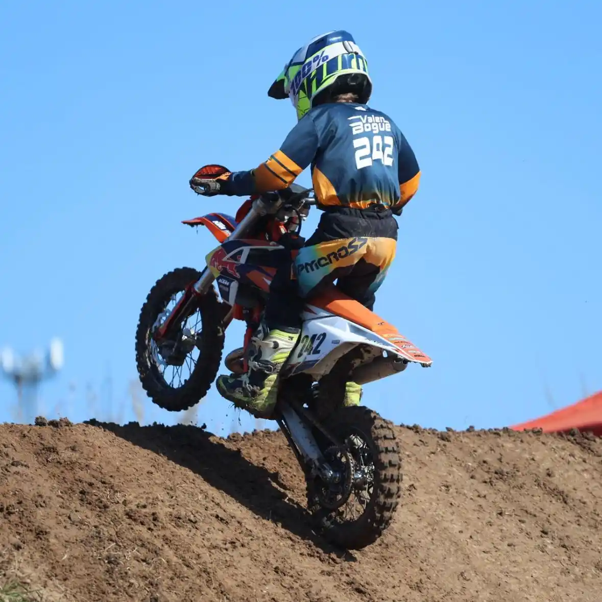 Pilotos gualeyos brillaron en la 5ª fecha del Santafesino de Motocross en Esperanza