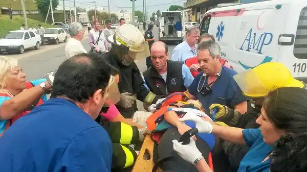 Se practicó un simulacro de reacción en emergencias