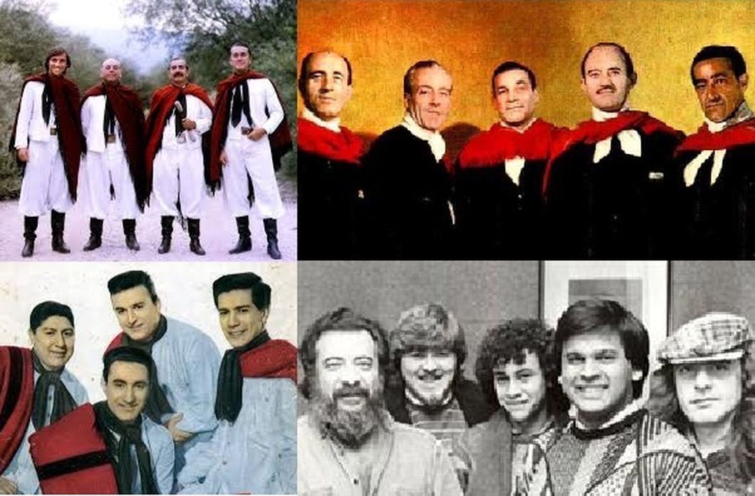 Los que enaltecieron el repertorio de la música folklórica