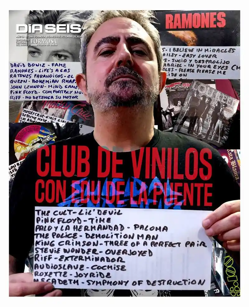 El Club de Vinilos de Eduardo de la Puente en Formosa