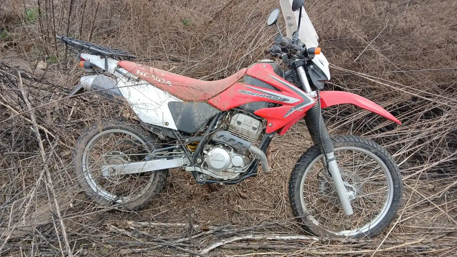 moto secuestrada