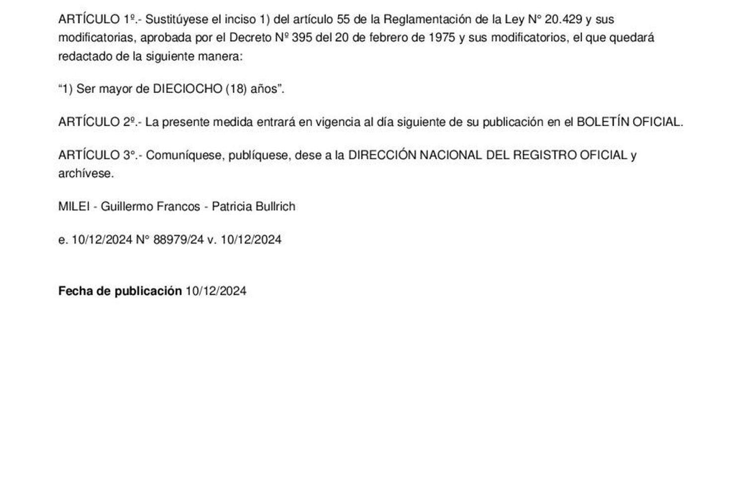 Boletín Oficial