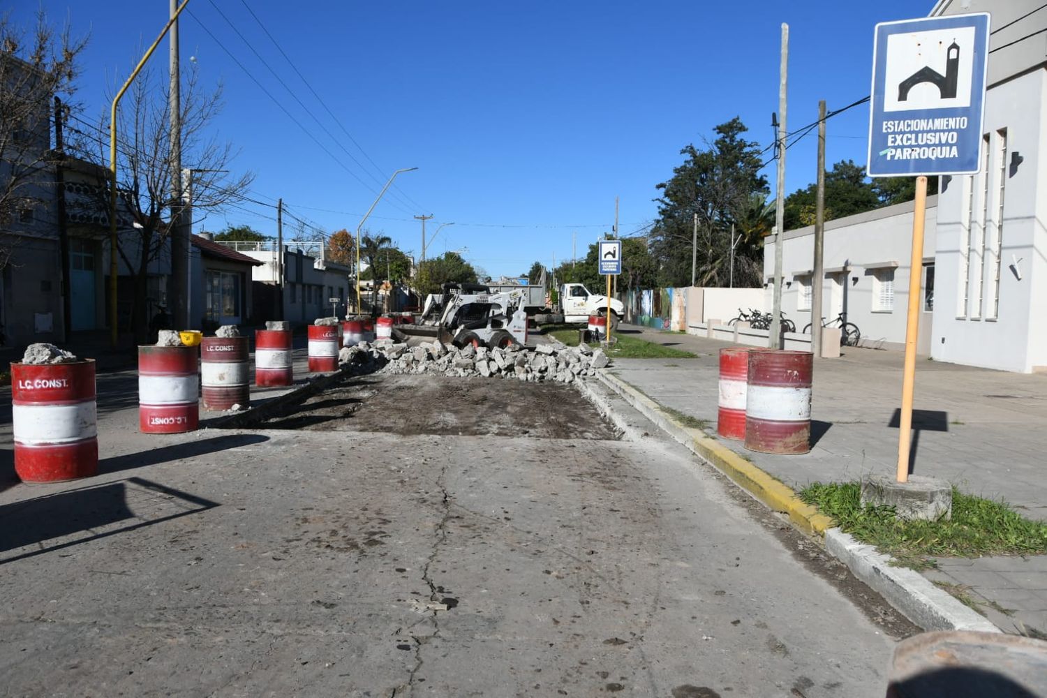 arreglo de calles barrio consolata