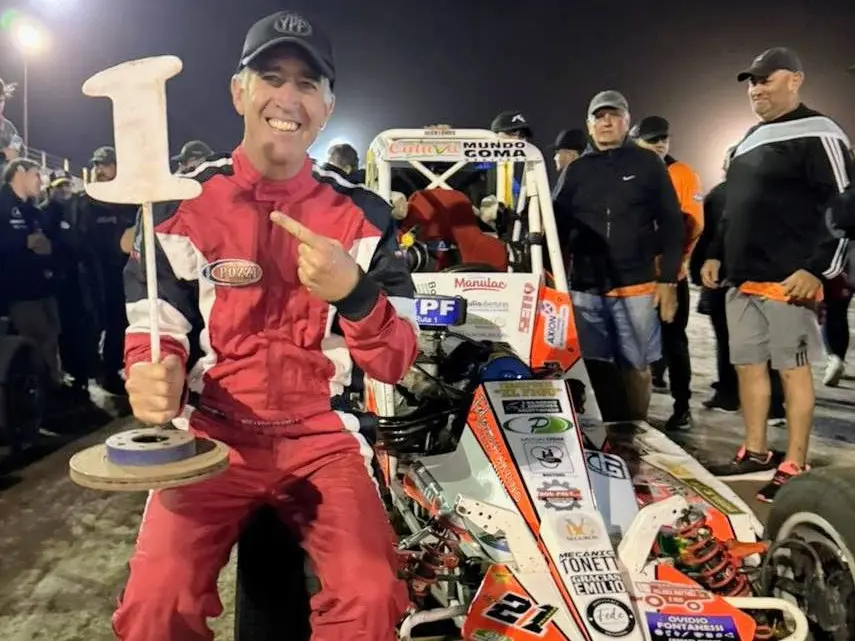 Cristián Molardo, el vencedor de la fecha 10 en San Antonio.Foto:ZULEMA INFANTE (MSAP Y MP)