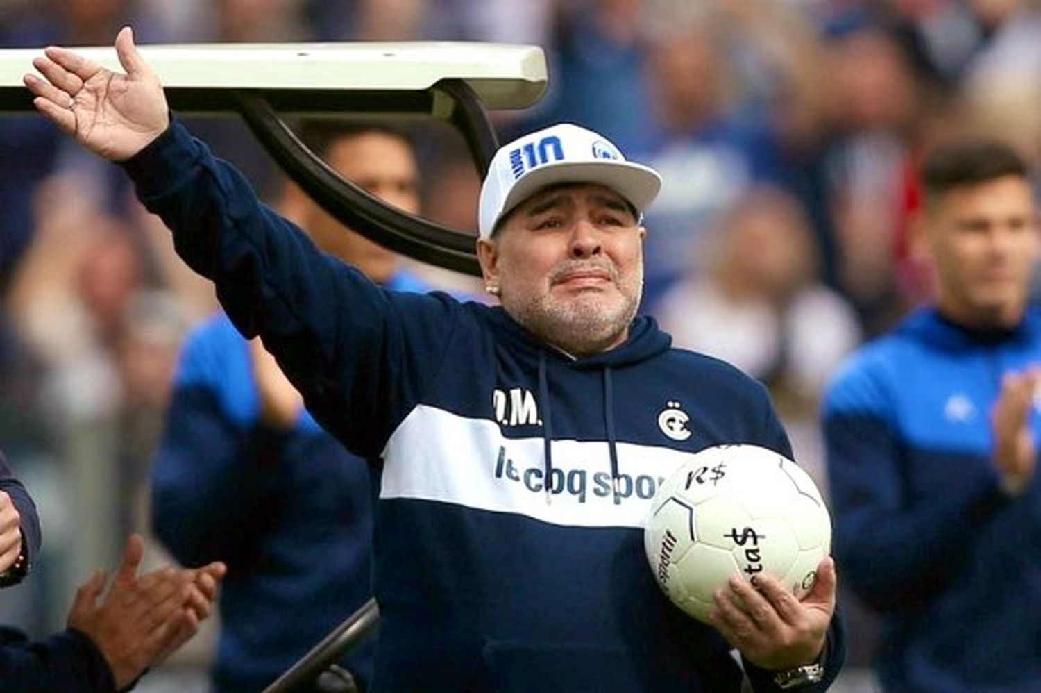 Maradona se fue de Gimnasia: La contundente definición del presidente del club, Gabriel Pellegrino