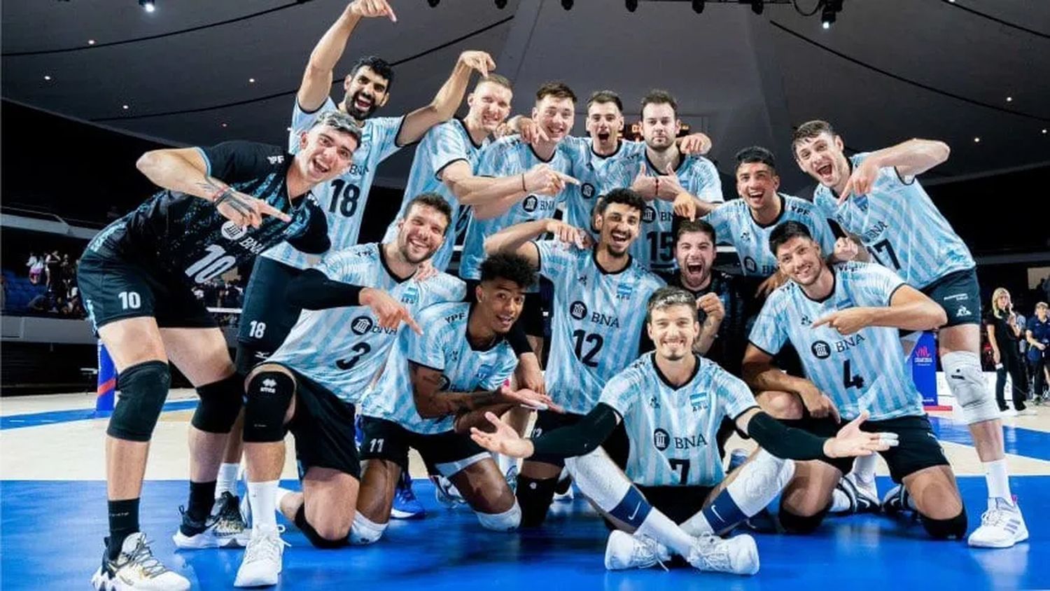 La Selección Argentina de vóley jugará contra Italia