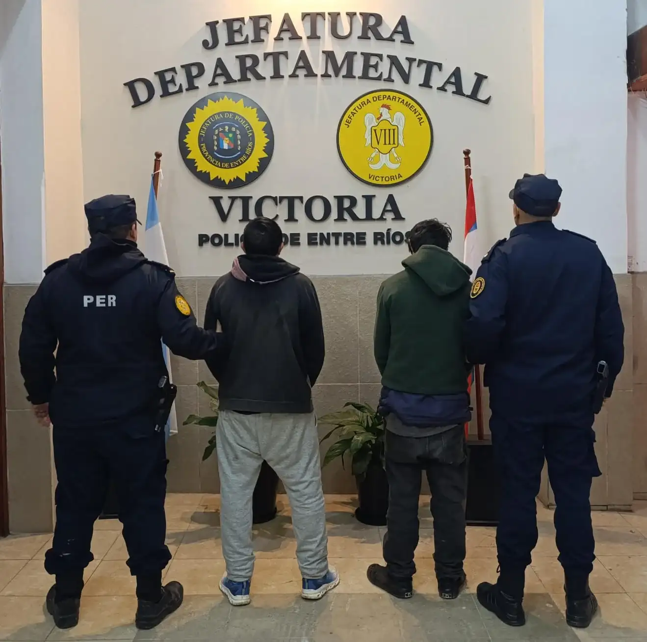 Victoria: siete personas fueron aprehendidas durante el fin de semana