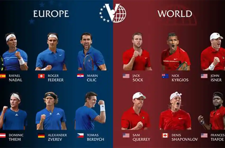 La Laver Cup se pondrá en marcha este viernes