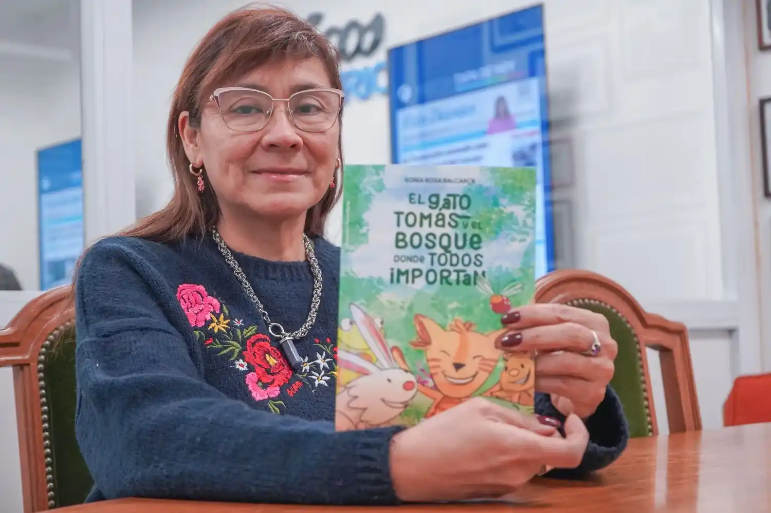 Sonia Balcarce presentó un nuevo libro