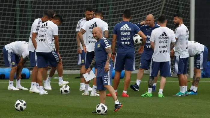La Selección volvió a trabajar y Sampaoli dio pistas