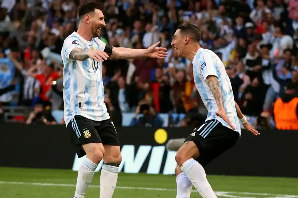 Con la presencia estelar de Lionel Messi y Ángel Di María