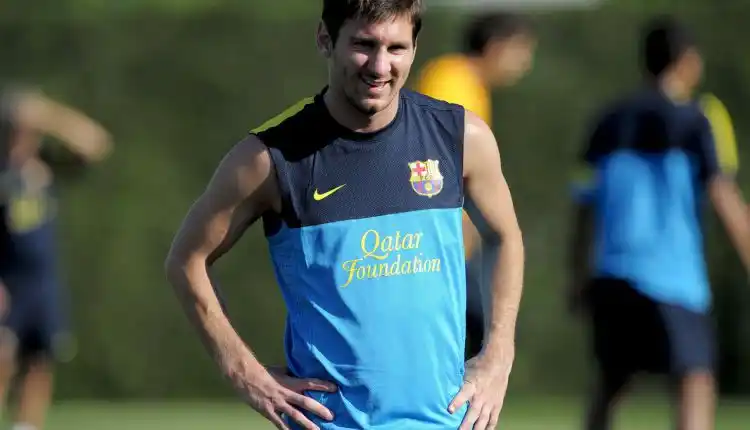 Messi volvió a las prácticas, pero está en duda para el sábado 