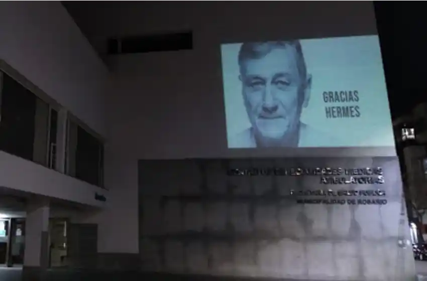 La emocionante proyección de Hermes Binner en el Cemar