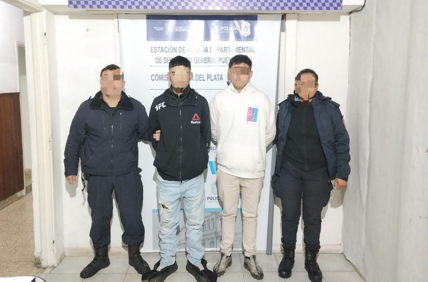 Tres jóvenes, uno de ellos menor de edad, detenidos en un intento de robo