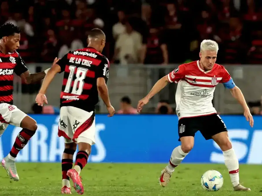 Estudiantes c se ilusiona con eliminar a Flamengo para clasificar a semifinales de la Libertadores. Foto: EDELPOFICIAL