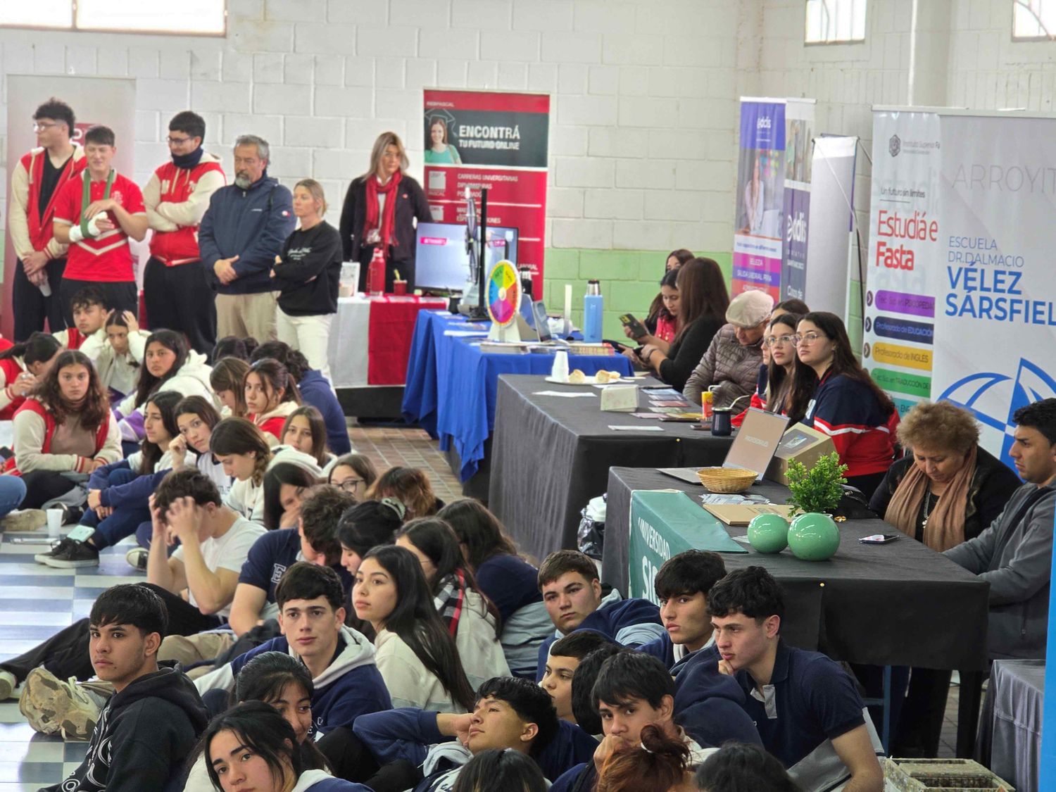 Los estudiantes participaron de una capacitación sobre el proyecto de vida