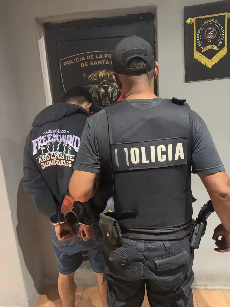 Detuvieron a seis hombres sospechosos de realizar entraderas en San Lorenzo