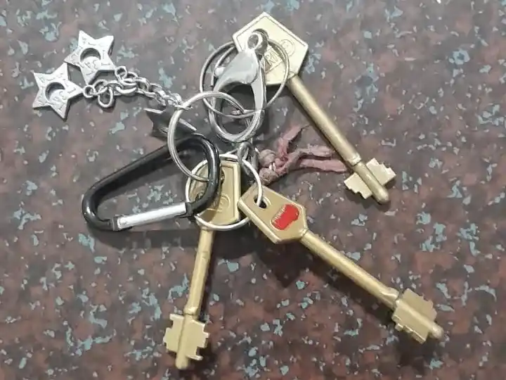 Llaves encontradas en la vía pública