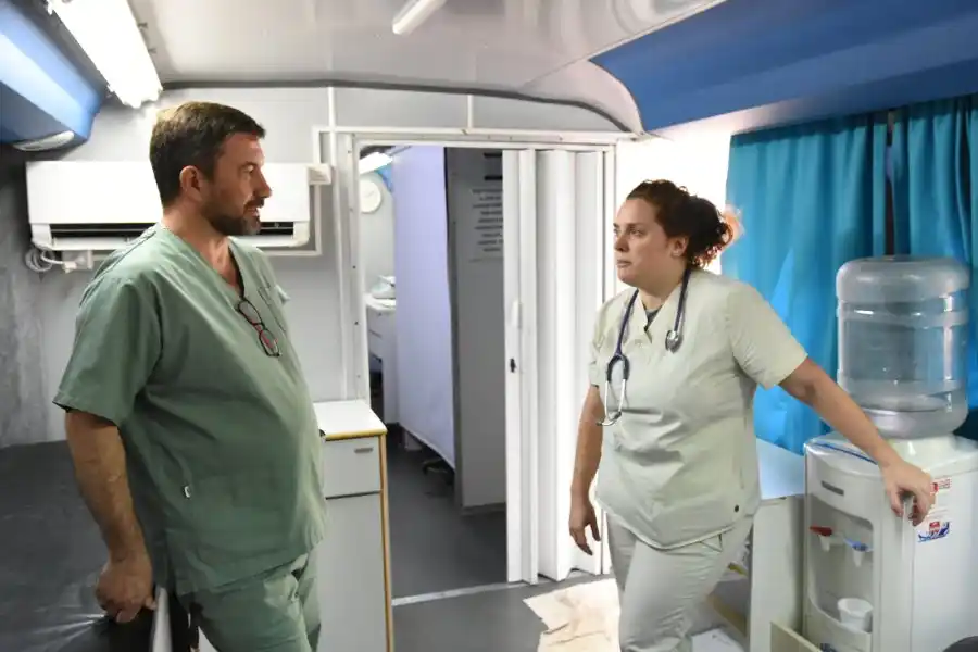 El Ómnibus Sanitario Municipal suma otro nuevo servicio