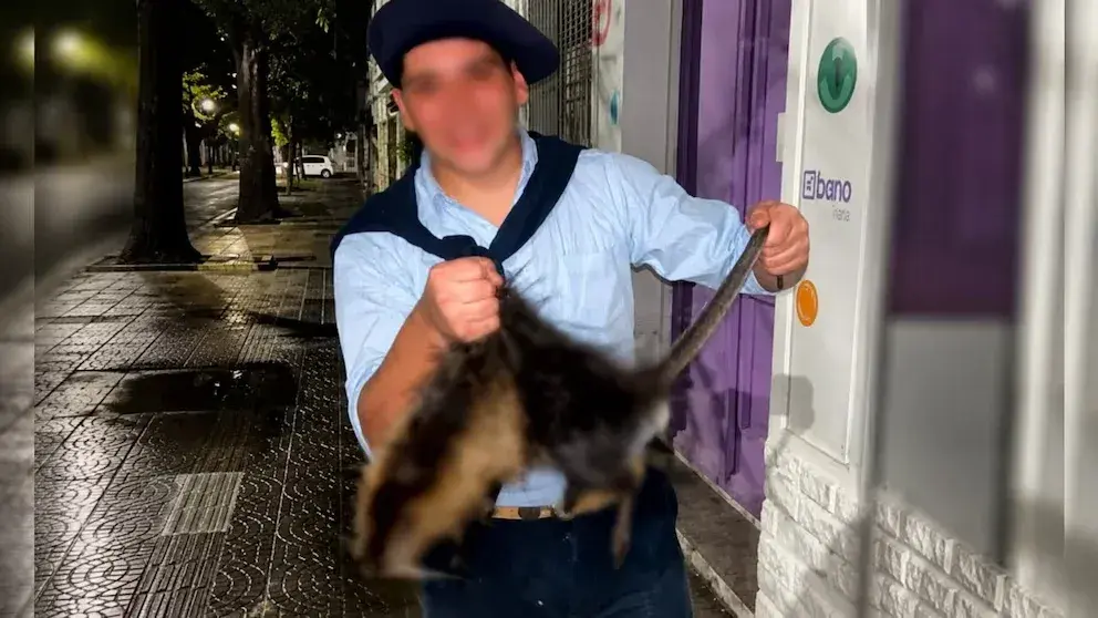 Repudio en Bahía Blanca por un brutal caso de maltrato animal: mataron a patadas a un coipo