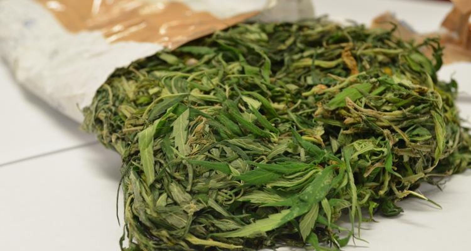 Santa Lucía: Dos aprehendidos por venta de drogas